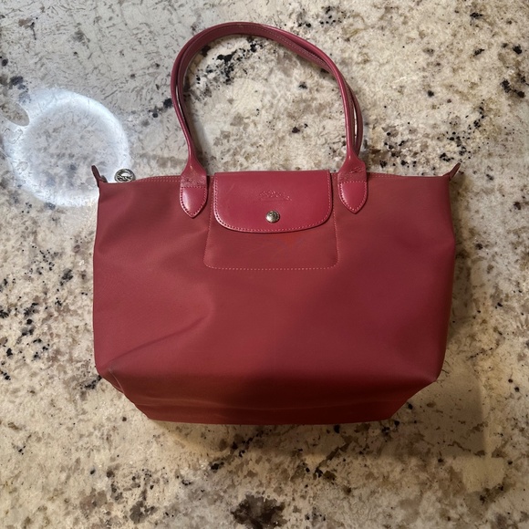 *GENTLY WORN* Longchamp Le Pliage City Small Shoulder Tote - Picture 2 of 16